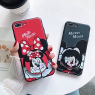 Huawei Y7 2018 Y7 Prime 2018 Y6 2018 Y6 Prime 2018 Y7 2017 Y7 Prime2017 Y9 2019 Y9 Prime 2019 Y6 2019 Y6S Y6 Prime 2019 Soft Phone Case Micke Minnie Phone Cover With Makeup Mirror