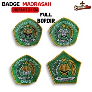 FULL Embroidered MI Bet | Madrasah ibtidaiyah grain embroidery | Bet ikhlas beramal | Bet osis mi be