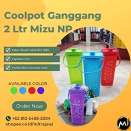 Mizu NP 2 Ltr Algae Coolpot | Coolpot 2 Ltr Drinking Water Bottle/ with Handle