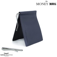 Ví kẹp tiền da bò thật nhiều ngăn đựng thẻ dành cho nam Louis Montini Money Clip TTM089
