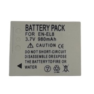 Proocam EN-EL8 Rechargeable Camera Battery for Nikon Coolpix P1 P2 S1 S2 S3 S5 S6 S7 S8 S9 Third Par