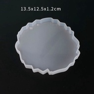 Cetakan Resin Bulat Cerakan Resin Hati Coaster Resin Mold Cetakan Resin Abstrack Spaceus Cetakan Sil
