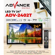 Tv Led Digital Advance ADV-2402T 24 inch Televisi Digital DVB T2