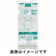 トラスコ レジ袋 45/45号  530×440mm半透明 100枚入 TRB45-45-TM