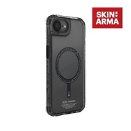 Skinarma 日本東京 Saido 低調風格磁吸防摔手機殼 附掛繩環 iPhone 16e 系列/ 黑色