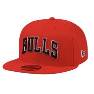 NEW ERA 9FIFTY CHICAGO BULLS RED SNAPBACK CAP