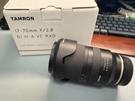 TAMRON 17-70mm F2.8 Di III-A VC RXD Sony E-mount APS-C片幅，連鏡頭保護鏡&原盒