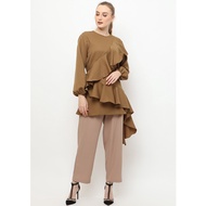 Hazelnut Indonesia - Okley Top - Atasan Blus / Blouse / Top Wanita - Army