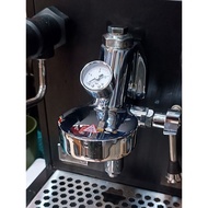Install E61 Brewing Head Semi-Automatic Coffee Machine Brewing Head Pressure Display Gauge Modified 