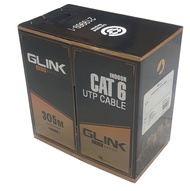 สายแลน CAT 6 Gold Series 305 เมตร GLINK GLG-6003 (สายสีฟ้า สำหรับใช้ภายใน)