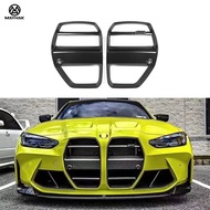 XHRR Original original G80 G82 G83 Dry Carbon Fiber Front Grille Trims V Style Carbons Car Grills Ce