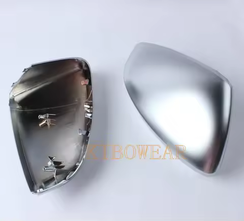2pcs Matte Silver Chrome for Audi A3 S3 8Y LHD RS3 2021 2022 2025 Side Wing Mirror Covers Caps Auto 
