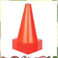 15pcs 9 Inch Sports Cones Soccer Training Cones Plastic Cones for Soccer Basketball Training Indoor 