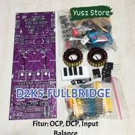 Stok Terbaru Paket DIY D2K5 fullbridge class d Power Amplifier dobel