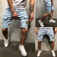 Men Denim shorts Short Pant Jeans Frayed jean Pant Destroyed Jeans Short pant