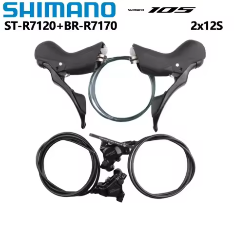 Shimano R7120+R7170 ST 105 R7120 BR R7170 Hydraulic Disc Brake Caliper L05A Pads 2x12Speed Left Righ