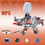 Electric MP5 Gel Blasters Gun Toy Guns For Boy Kids Machine Gun With Goggles Outdoor Foam Play Toys