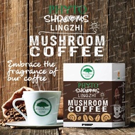 PHHP Phyto Shrooms Lingzhi Mushroom Coffee Fast Delivery 長春草本芝灵芝咖啡kopi Arabica Robusta Serbuk Cendawan Lingzhi 11/2023