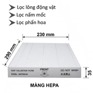 🔥 Nguyên bản🔥Lõi Lọc Không Khí lọc dành cho máy lọc không khí DAIKIN MC30VVM-A / MC30UVM6 / MC30VVM-