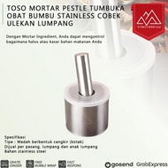 Toso MORTAR PESTLE Collision Medicine Seasoning STAINLESS MORTAR MORTAR PESTLE