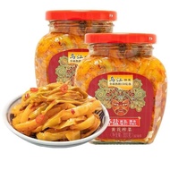 Wujiang Mustard Bottled Meals [Red Oil Mustard, Red Oil Yellow Cauliflower 300g]