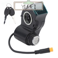 YUPEI Electric Scooter Switch Lock, Waterproof 3 Pin Electric Scooter Handlebar Switch Lock, Durable