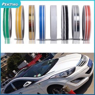 PENJIPH Car Body Decal  Multicolor Racing Pinstripe Steamline
