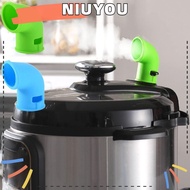 NIUYOU Instant Pot Exhaust Hole, Steam Release Exhaust Pipe Pressure Cooker Steam Diverter, Pressure Cooker Accessories 360 Rotating Diverter Pressure Cooker Exhaust Pipe