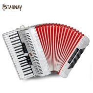 Original High Quality Soft and Tough Bellows 37 Keys 96 Bass Diatonic Accordion