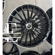 NEW SPORT RIM 18 INCH RM2680 COPY O.E.M MERCEDES BENZ W212 C200 (KENA BELI 2KALI 1Pay 2pc 1box pos)(