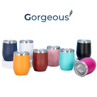 Gorgeous Stainless Steel Coffee Cup Tumbler Coffee Mug Hot & Cool Cup 360ml