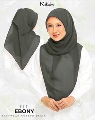 Tudung Bawal Kekaboo Easyware Plain COTTON Collection