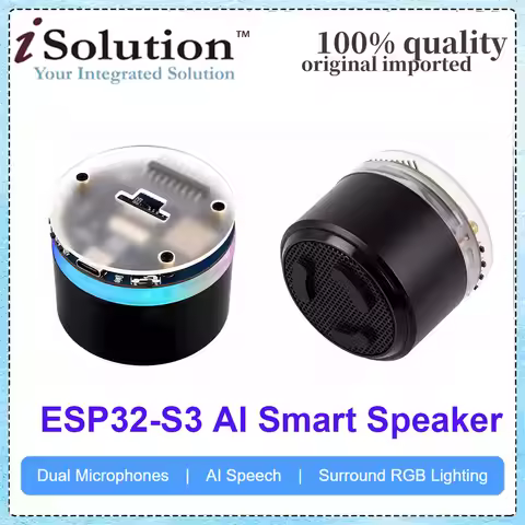 ESP32-S3 AI Smart Speaker,DeepSeek AI Voice Chat ESP32-S3 AUDIO Board ESP32-S3-Box N16R8 Support Ext