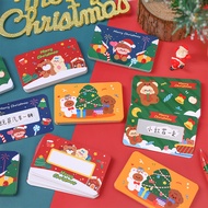 Christmas Scratch Card Children diy Homemade Scratch Music Coating Scratch Card Student Christmas Gift SH081