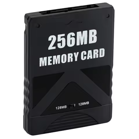 256MB Memory Card Game Data Saver External Storage Card for PS2 Console