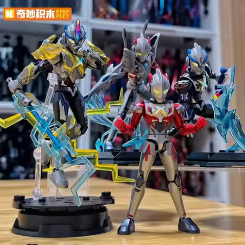 Keeppley Ultraman Zero Building Block Figures Infinite Version 3rd Series Full Set Blind Box With Hi