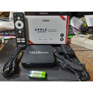 Promo | STB ANDROID TV Box MATRIX APPLE RAM 4GB / INTERNAL 32GB BLUETOOTH VOICE