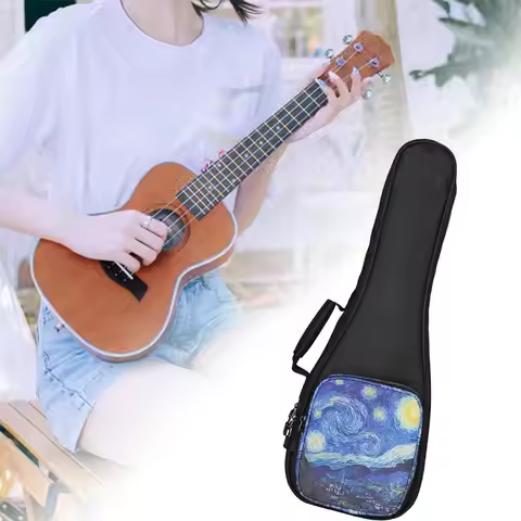 Uke Gig Bag Ukulele Case for 30inch Ukulele Sponge Padding Soft Case Lightweight Ukulele Bag Ukulele