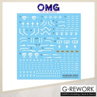 G-Rework HG Beguir-Pente Gundam Water Decal CD-H-WM12 G Rework Beguir Pente Water Decals Gundam Witc