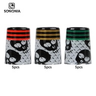 SONONIA 5x Golf Ferrules for Taper Tip Iron Wedge Golf Club Repair Taper Tip Adapter for Adults Golf