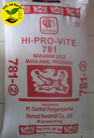 Pelet Ikan HI-PRO-VITE 781-2 Pakan Pellet Benih Bibit Lele Gurame Nila 1 kg