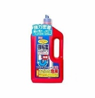 【日本獅子化工】PIX強黏度濃稠凝膠分解毛髮溶解油垢管道疏通劑800g/紅瓶(廚房衛浴水管清潔劑,U形管消臭防堵塞,排水口除臭劑,居家大掃除)