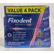 [COMBO 4 TYPE] [Mẫu mới] Keo Dán Hàm Răng Giả Fixodent 62g | Marathon Dental