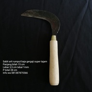 sabit arit rumput kecil baja asli super tajam