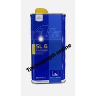 ATE SL 6 DOT4 BRAKE FLUID 03.9901-6402.2
