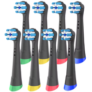 หัวแปรงสีฟันที่ใช้ร่วมกันได้กับหัวแปรง Oral B iO หัวแปรงสีฟันไฟฟ้าสำหรับรุ่น IO 3/4/5/6/7/8/9/10 แพ็