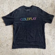 COLDPLAY 香港演唱會特別版洗水T恤