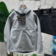 ARCTERYX Gamma MX Hoody 全壓膠純色保暖軟殼連帽外套｜男女同款｜防風防水防UV｜原版打版｜韓系潮流｜滑雪/戶外通用｜香港發貨