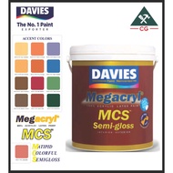 【Hot sale】Davies 16 LITERS Megacryl Accent Colors Semi-Gloss Latex Paint (Page 1)