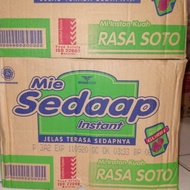 JMC - 132 Mie Sedaap Soto 1 Dus 40 pcs Mi Instan Sedap Rasa Soto